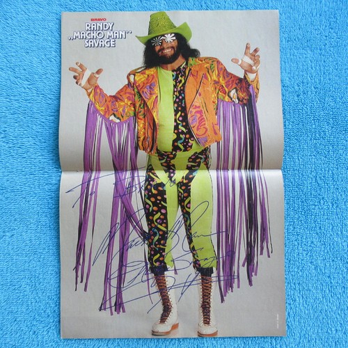 Randy macho man - "macho, man"