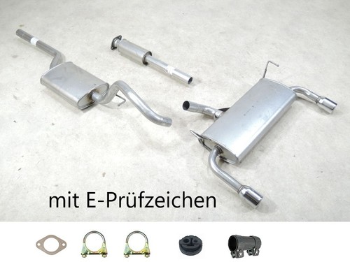 Auspuff set kat neu für - set, ab