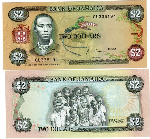 Jamaika banknote - jamaika, 2