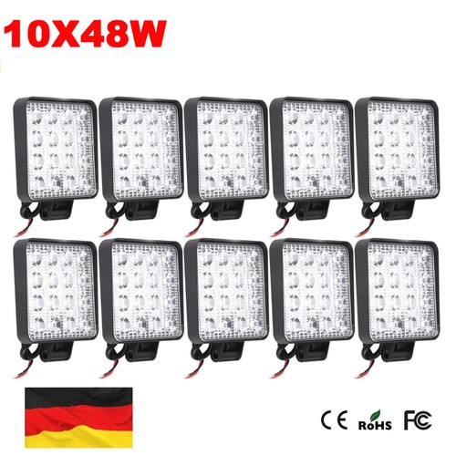 10x 48w led - 10x,