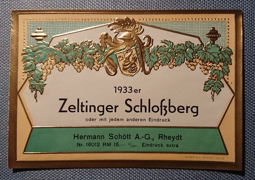 Bottle label wine - label,