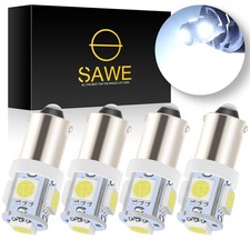 4 x SAWE White T11 BA9S T4W