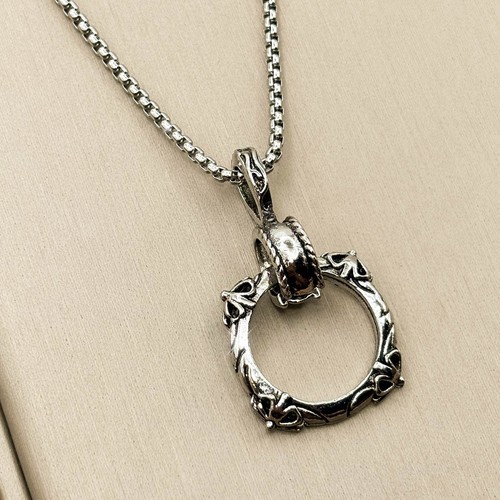 Halskette ring anhänger - halskette,