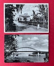 2 x AK STOLZENAU Weser 1942/57