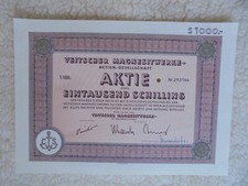 VEITSCHER MAGNESITWERKE- ACTIEN-GESELLSCHAFT Branche: Bau, Dämmstoffe Letzte Akt