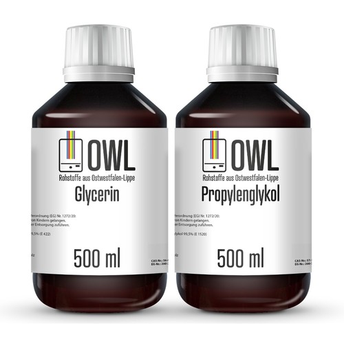 Owl bundle 500ml glycerin - 500ml, vg
