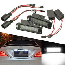 2x LED Kennzeichenbeleuchtung VW Polo 6N 9A4 9N 6R 6C Nummernschild