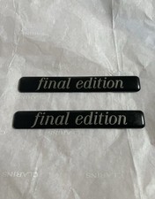 Mercedes Benz W124 Cabrio Final Edition Emblem Typenschild original A1248178920