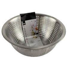 Küchensieb Edelstahl Sieb Dampfeinsatz Seiher Salat-Sieb Abtropfsieb 27,5cm