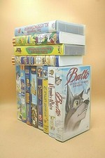 12 VHS Kassetten für Kinder