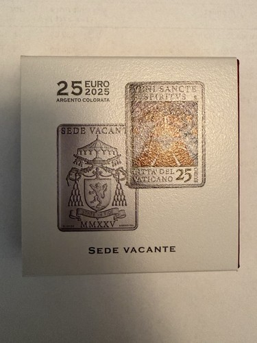 Euro vatikan 2025 silber - 25,