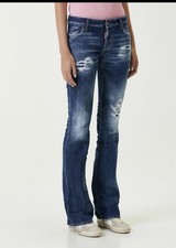 Dsquared2 Jeans Damen W26  / 27 Top Farbe verwaschenes Blau Gr 36  