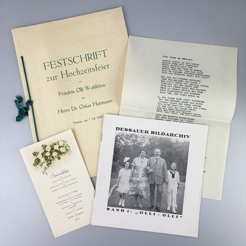Festschrift zur hochzeitsfeier - festschrift,