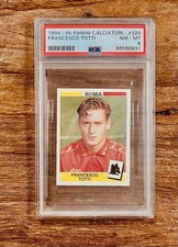Panini Francesco Totti Rookie / 1994-95 / #320 / PSA 8