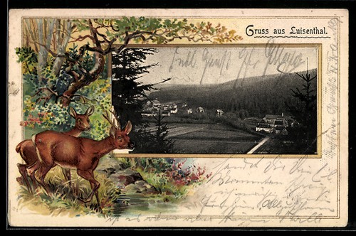 Passepartout-Lithographie