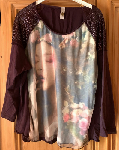 Tredy shirt mit pailletten - ,