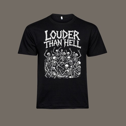 Shirt louder than hell - t-shirt,