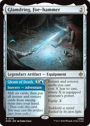 Mtg glamdring feindhammer - mtg, glamdring,