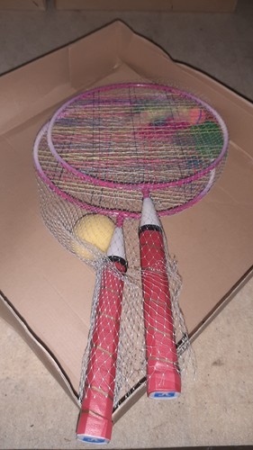 Kinder badminton inkl 2 - 1x,