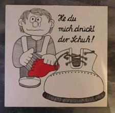 LP Vinyl Hörspiel Peter Janssens He du mich drückt der Schuh  