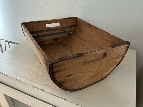 Alter holzkorb holzkiste - holzkorb,