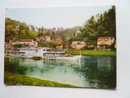 Rathen sächs schweiz elbe - ak, sächs.