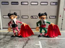 2 Fred Clever Torero Figuren beide Farbvarianten Clever & Smart YOLANDA je 9,5cm