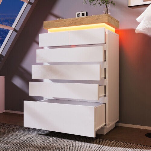 Sideboard mit schubladen led - 6,