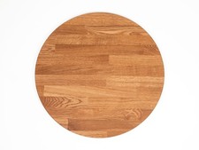 Runde Tischplatte Massivholz