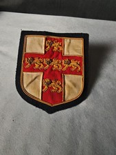 Ärmelabzeichen Altes Abzeichen Wappen Metallfäden