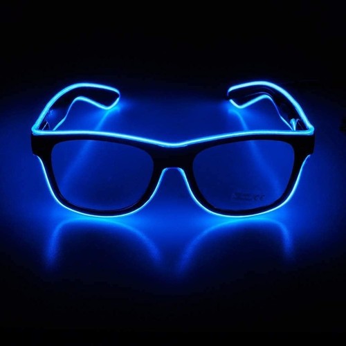 Led cyberpunk neon brille - cyberpunk,