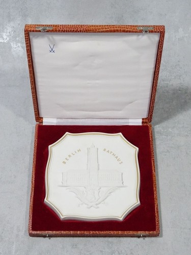 Porzellan plakette berlin - plakette,
