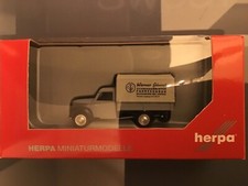 Herpa (Art. 090650) - Framo mit Pritsche/Plane "Schmiedemeister Günsel"