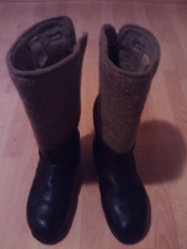 Wehrmacht Knobelbecher ,Filzstiefel , Winterstiefel,  original in Gr. 45.