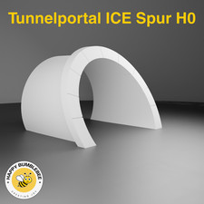Tunnelportal ICE Spur H0 – Modernes Eisenbahnportal für Modelleisenbahn
