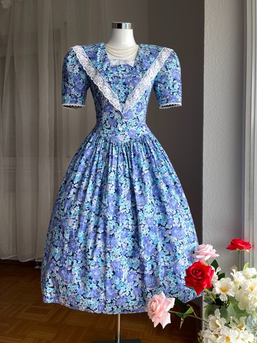 Vintage baumwollkleid - vintage,