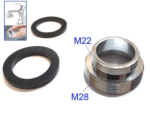 Metall wasserhahn adapter - metall,