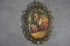 Messing Bilderrahmen Echtglas