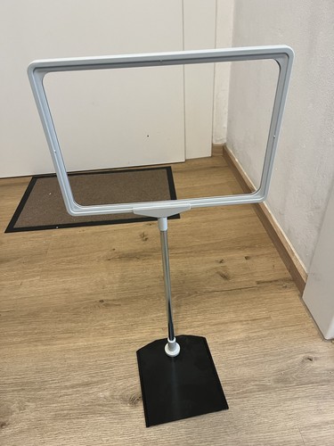 Plakatständer din grau - plakatständer,