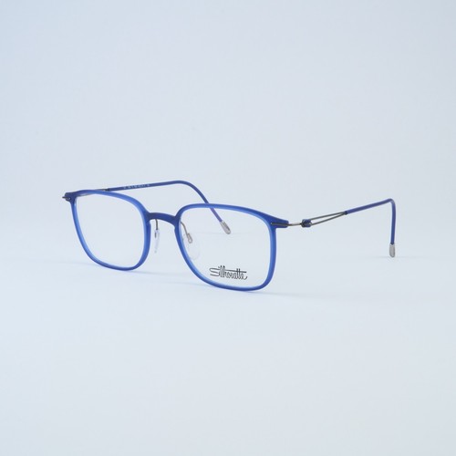 Silhouette brille blau damen - brille,