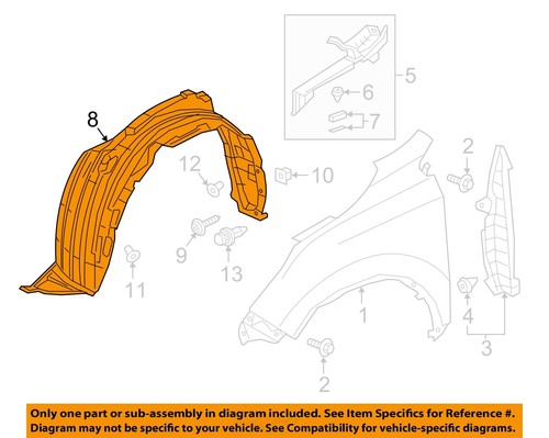 Honda oem v fender - honda,