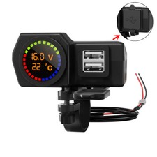 12V Doppelt USB Motorrad