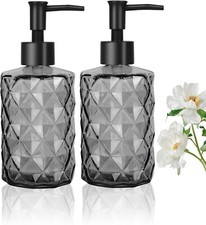 Seifenspender für Küche & Badezimmer, 11oz mit Pumpkopf - 2er Set