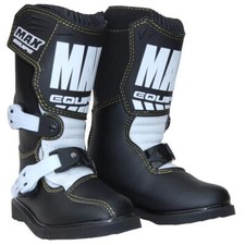 Wulfsport Max Kinder Motocross Stiefel Offroad Motorrad Trials Jugend Junges schwarz