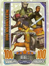 STAR WARS REBEL ATTAX Super Boost / Rainbow / Holo Glitzer Karte AUSSUCHEN