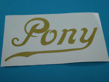 NSU "Pony" Schriftzug