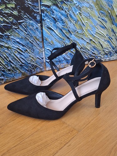 Schwarze riemchen 4cm - schwarze,