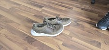 Keen Highland Herren Leder Sneakers Grün Khaki Gr.44 Top Zustand