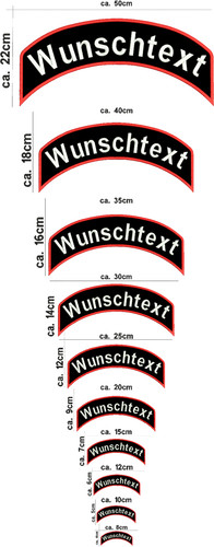 Top rocker aufnäher - top,
