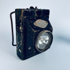 VINTAGE POLIZEI FACKELLAMPE THE WOOTTON LATERNE NR. Smith & Sons 201089